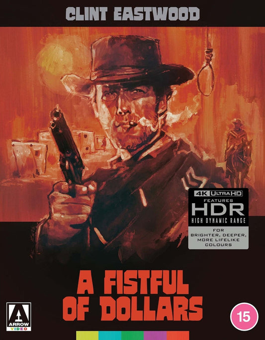 PRE-ORDER A Fistful of Dollars (1964) Limited Edition Arrow UK - 4K UHD / Blu-ray Region B