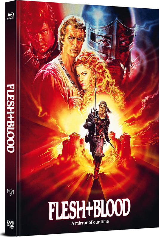 PRE-ORDER Flesh + Blood (1985) Capelight US Mediabook - Blu-ray Region A