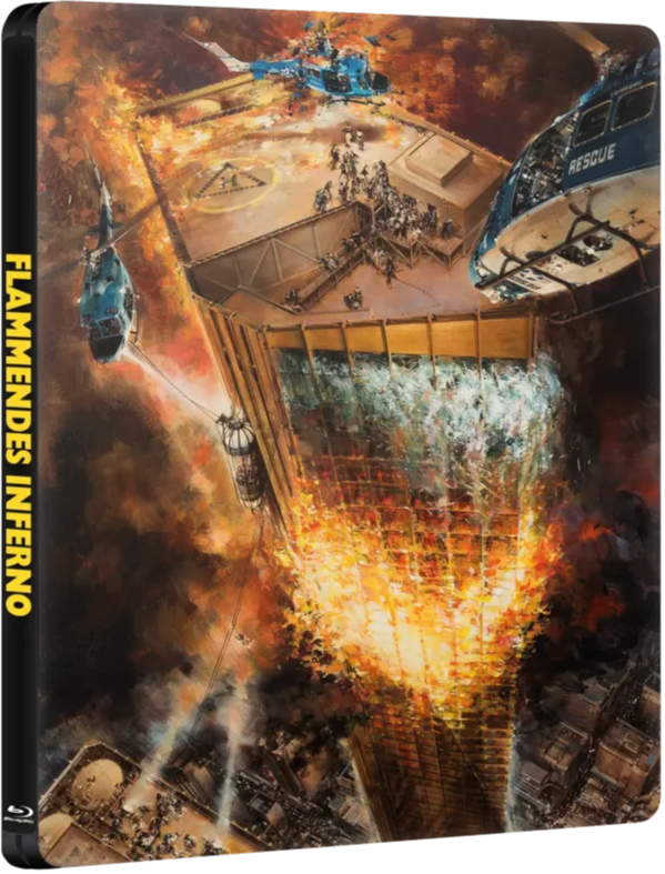 The Towering Inferno (1974) Limited Edition Steelbook Plaion Exclusive - Blu-ray Region B