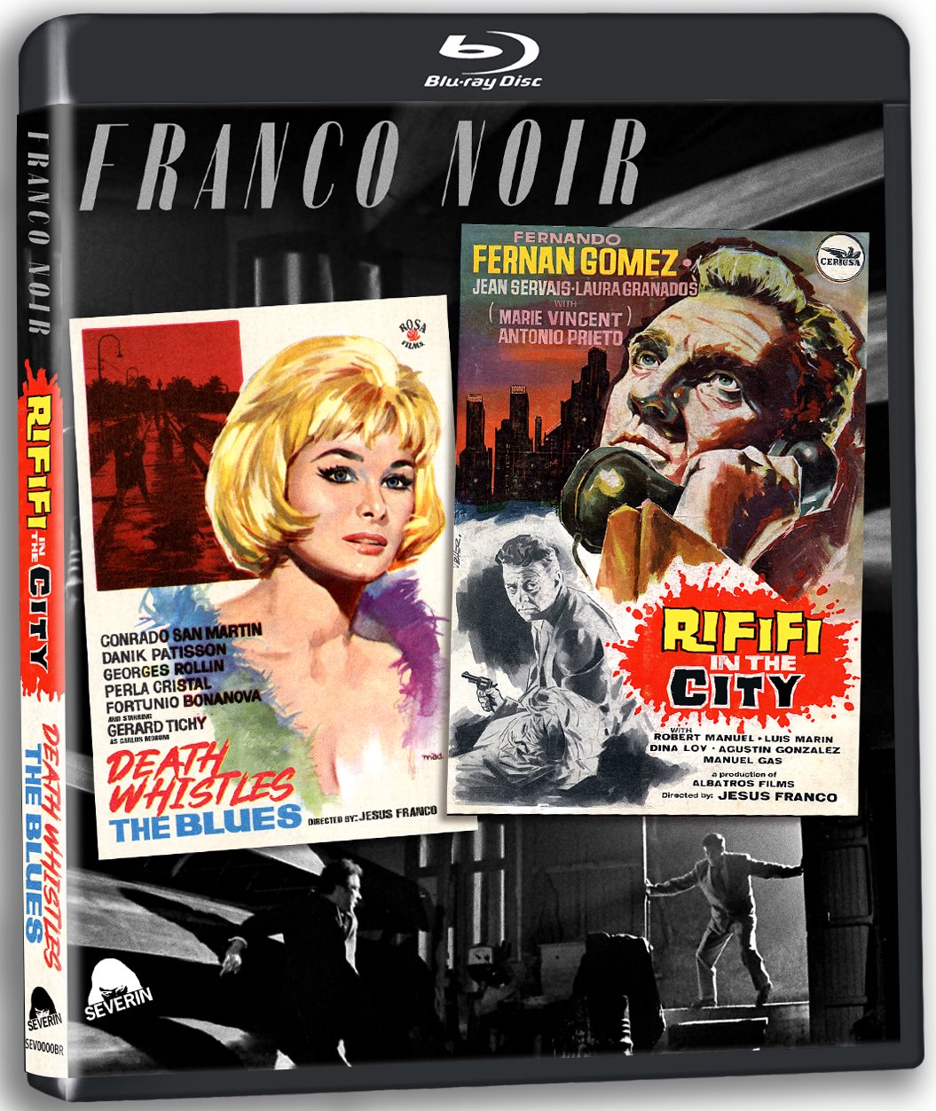 Franco Noir (Double Feature) Severin - Blu-ray Region Free