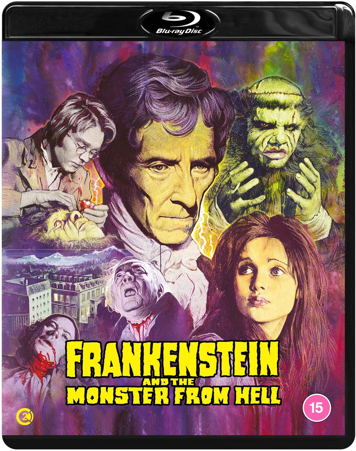 PRE-ORDER Frankenstein and the Monster From Hell (1974) Second Sight - Blu-ray Region B