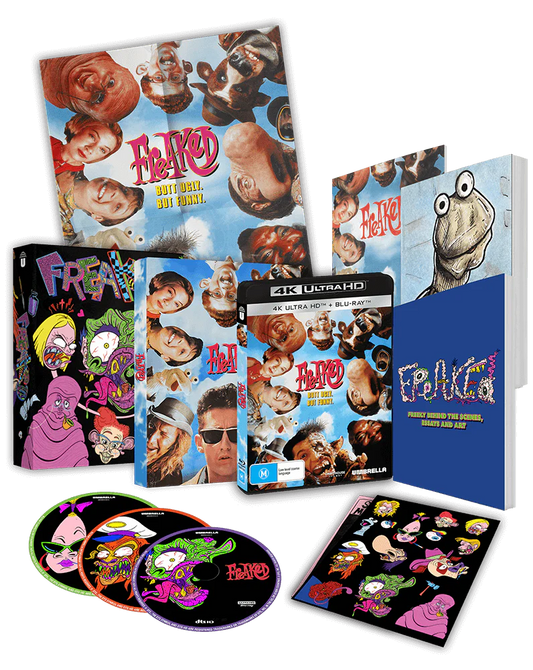 Freaked (1993) Limited Collector's Edition Umbrella - 4K UHD / 2x Blu-ray Region Free