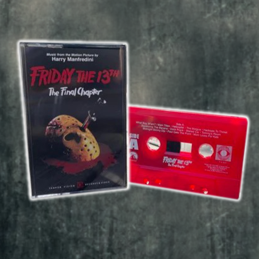 Friday the 13th: The Final Chapter (1984) OST LE 200 Red Shell Cassette