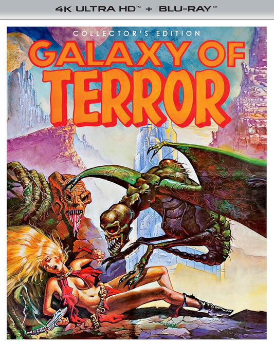 PRE-ORDER Galaxy of Terror (1981) Scream Factory - 4K UHD / Blu-ray