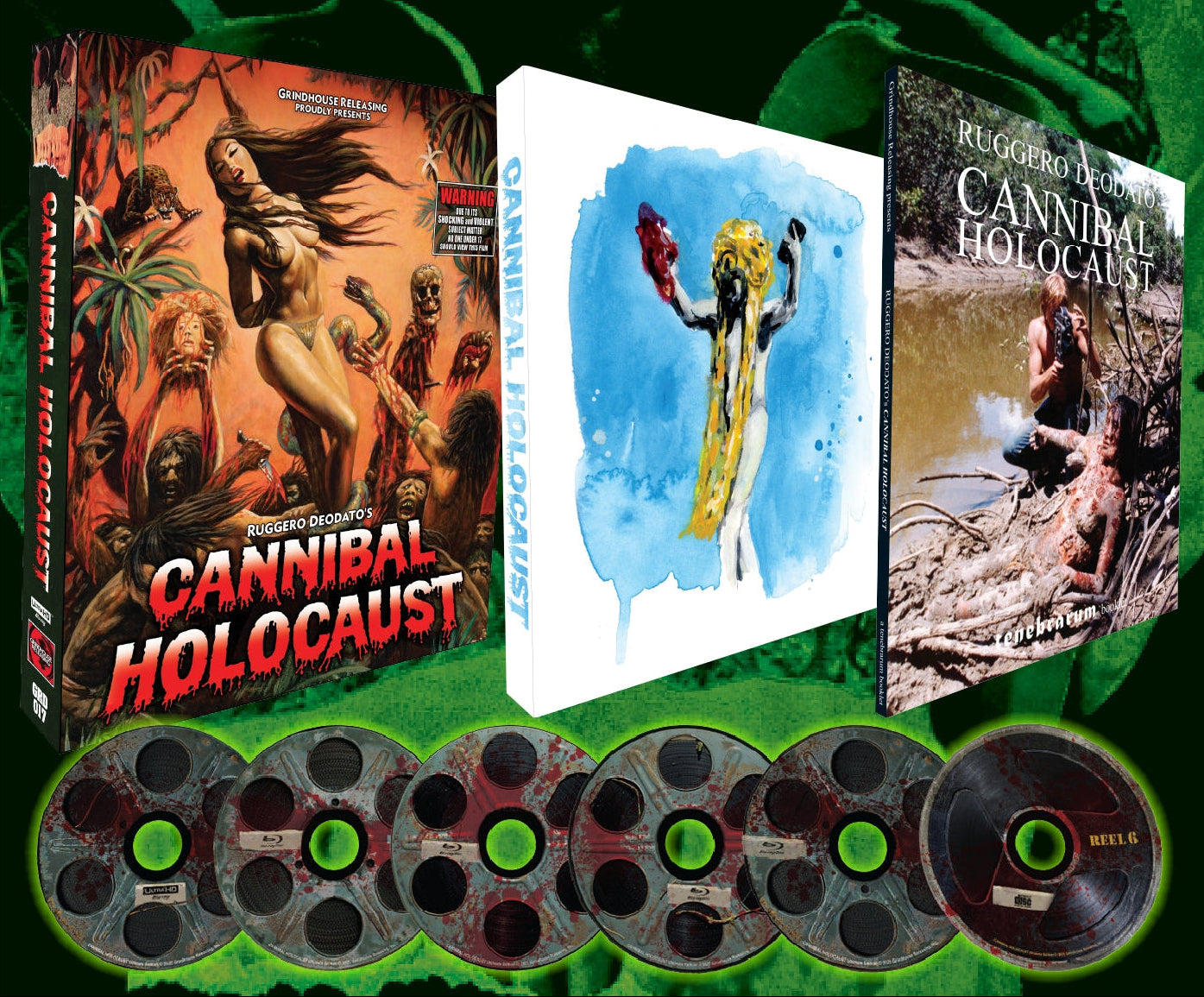 PRE-ORDER Cannibal Holocaust (1980) 6-Disc Ultimate Edition Box Set - 4K UHD / Blu-ray