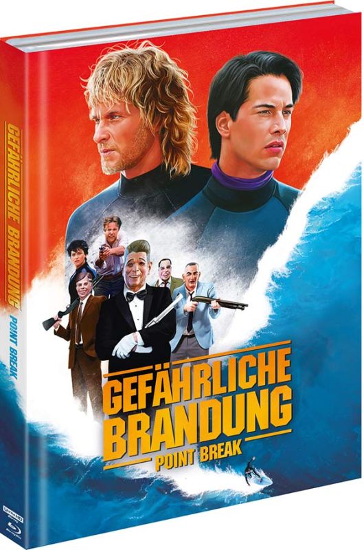 Point Break (1991) Plaion Exclusive LE Mediabook A - 4K UHD