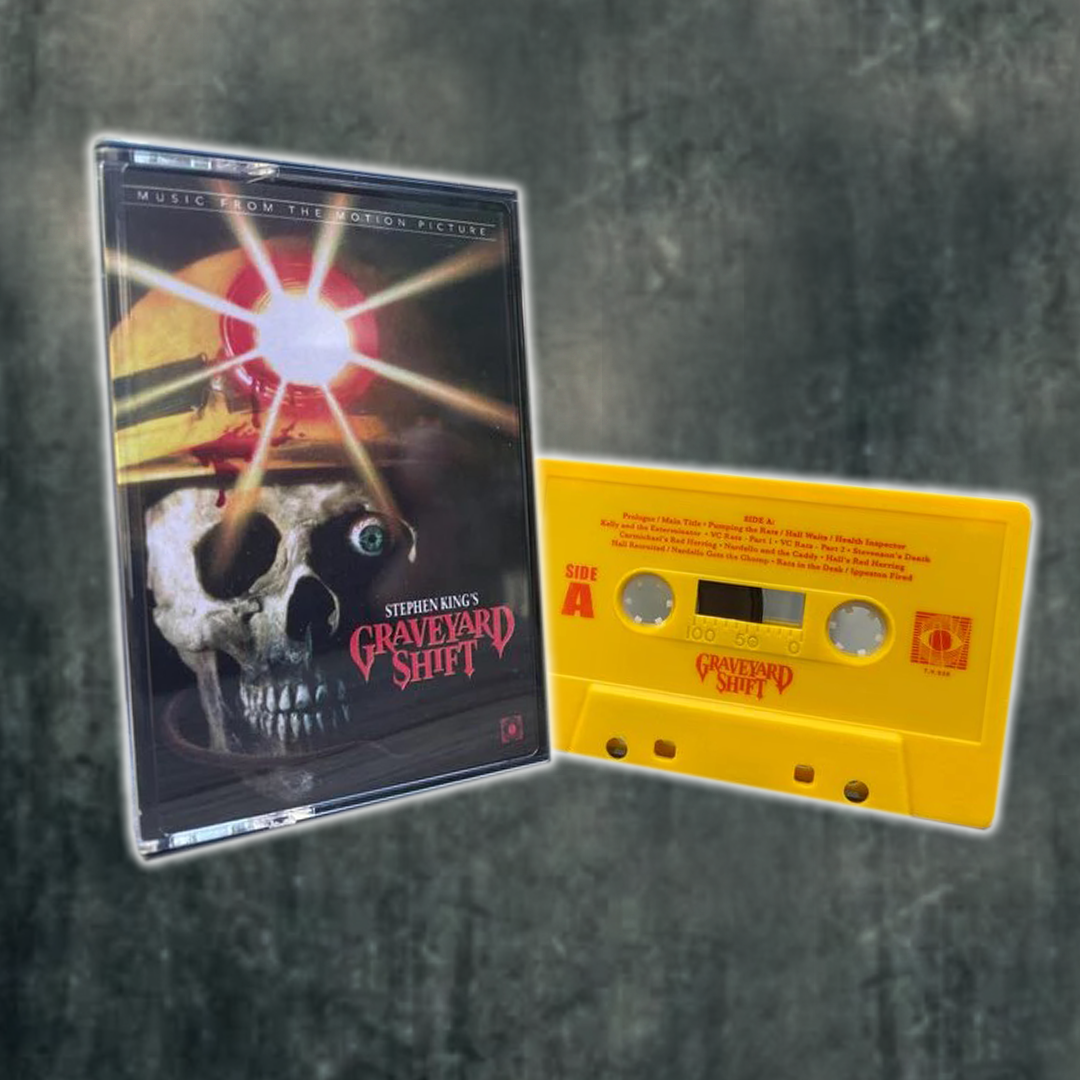 Graveyard Shift (1990) OST LE 100 Yellow Shell Cassette