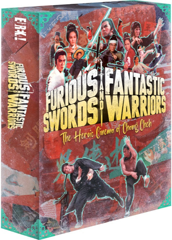Furious Swords and Fantastic Warriors: The Heroic Cinema of Chang Cheh (1987) Limited Edition Eureka US - Blu-ray Region A & B