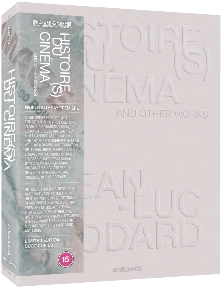 PRE-ORDER Histoire(s) du Cinéma and Other Works - Limited Edition Radiance UK - Blu-ray Region B