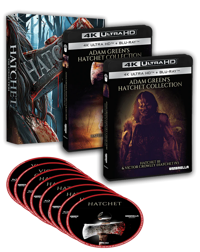 PRE-ORDER Hatchet Collection - Soft Box Standard Edition Umbrella - 4K UHD / Blu-ray Region Free