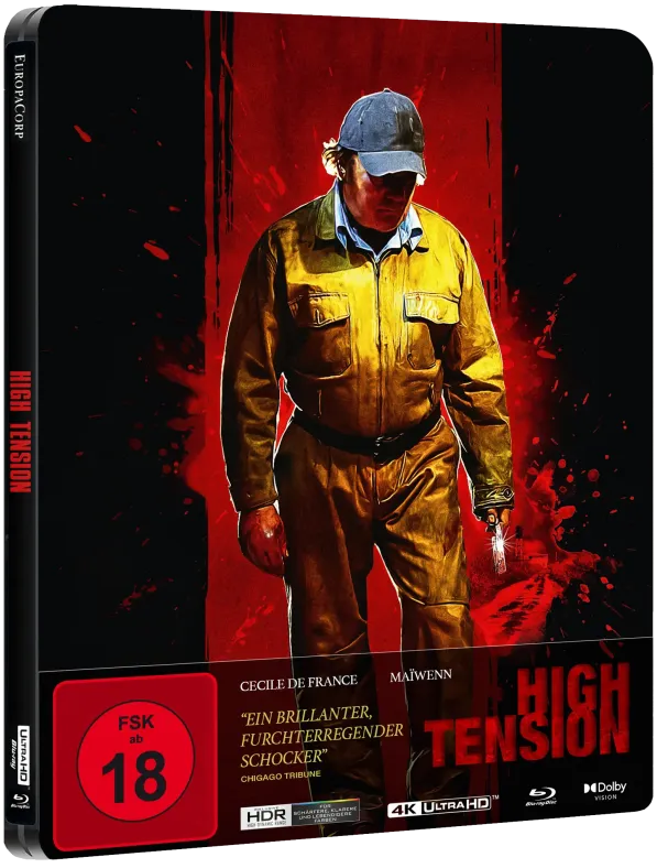 High Tension (2003) Limited Edition Steelbook Plaion - 4K UHD / Blu-ray Region B