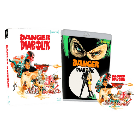 Danger Diabolik (1968) LE Slipcase Imprint - Blu-ray Region Free
