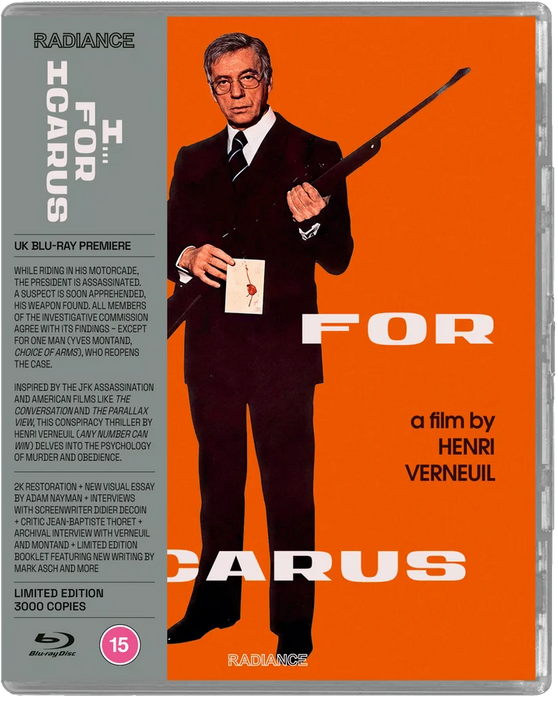 PRE-ORDER I... for Icarus (1979) Limited Edition Radiance UK - Blu-ray Region B