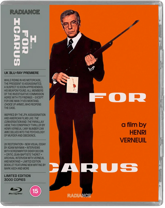 PRE-ORDER I... for Icarus (1979) Limited Edition Radiance UK - Blu-ray Region B