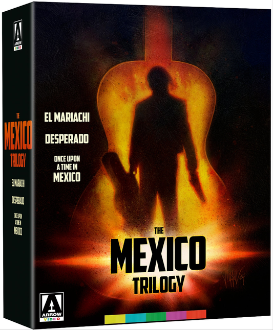 The Mexico Trilogy: El Mariachi, Desperado & Once Upon A Time In Mexico - LE Arrow US - 4K UHD /  Blu-ray Region A