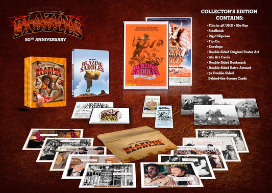 PRE-ORDER Blazing Saddles (1974) Limited Ultimate Collector's Edition Steelbook - 4K UHD