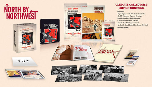 North by Northwest (1959) Ultimate Collector's Edition Steelbook - 4K UHD / Blu-ray Region B