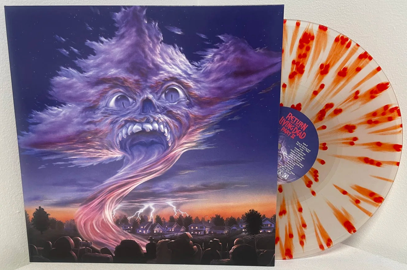 Return of the Living Dead Part II (1988) LE 500 Brain Splatter Vinyl OST