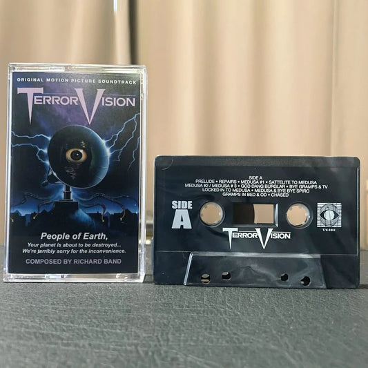 TerrorVision (1986) OST LE 200 Black/Gray Shell Cassette