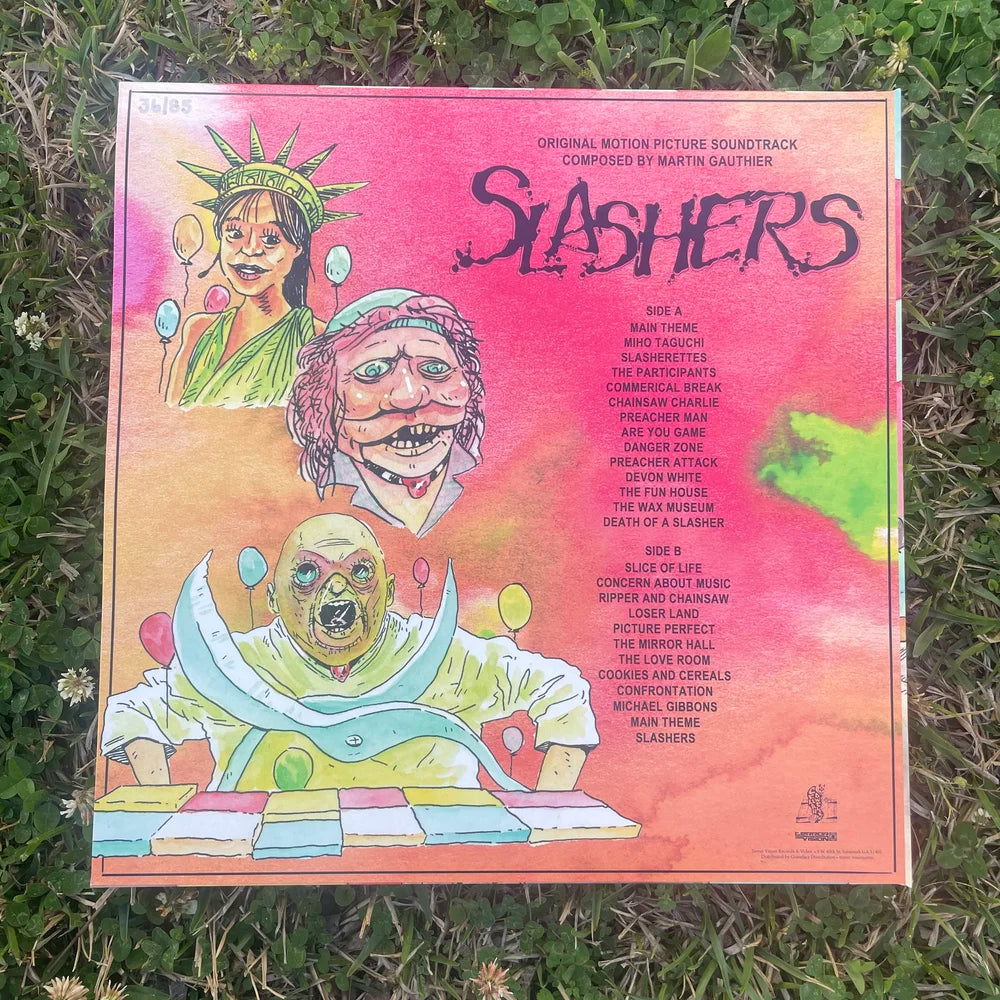 Slashers (2001) OST LE 100 "Game Show Gore" Vinyl