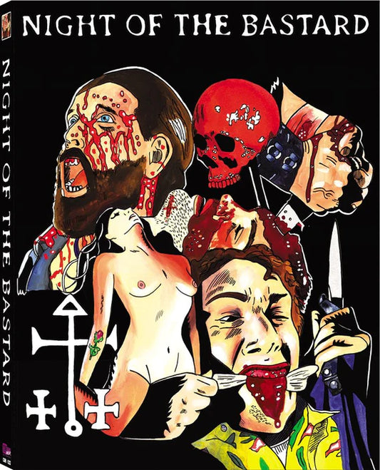 Night of the Bastard (2022) Culture Shock w/ Slipcover - Blu-ray Region A