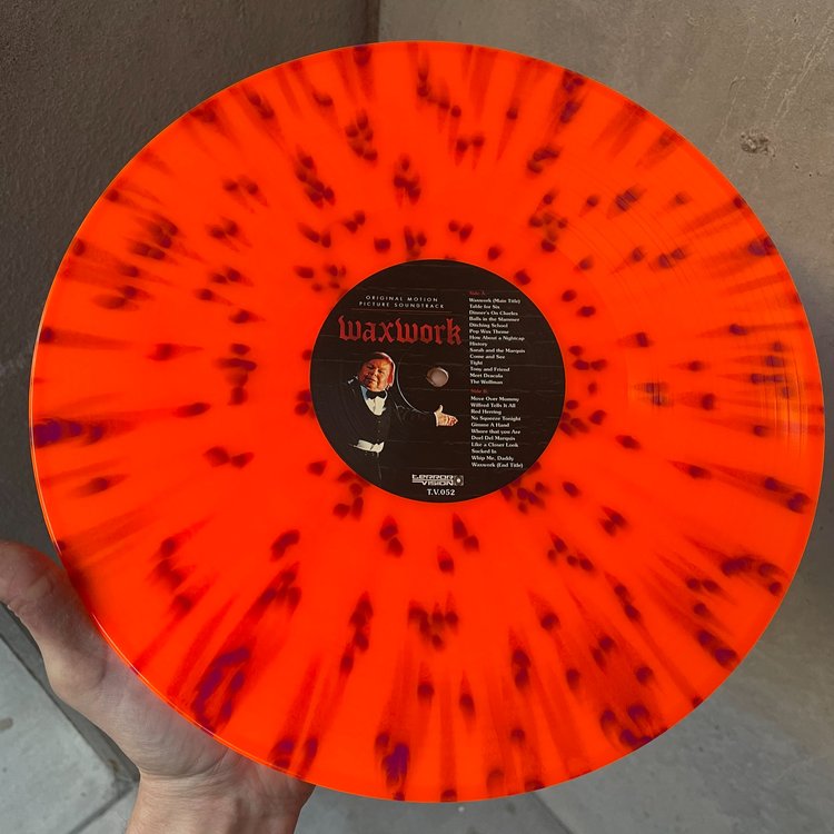 Waxwork (1988) OST Neon Orange Violet Splatter Vinyl