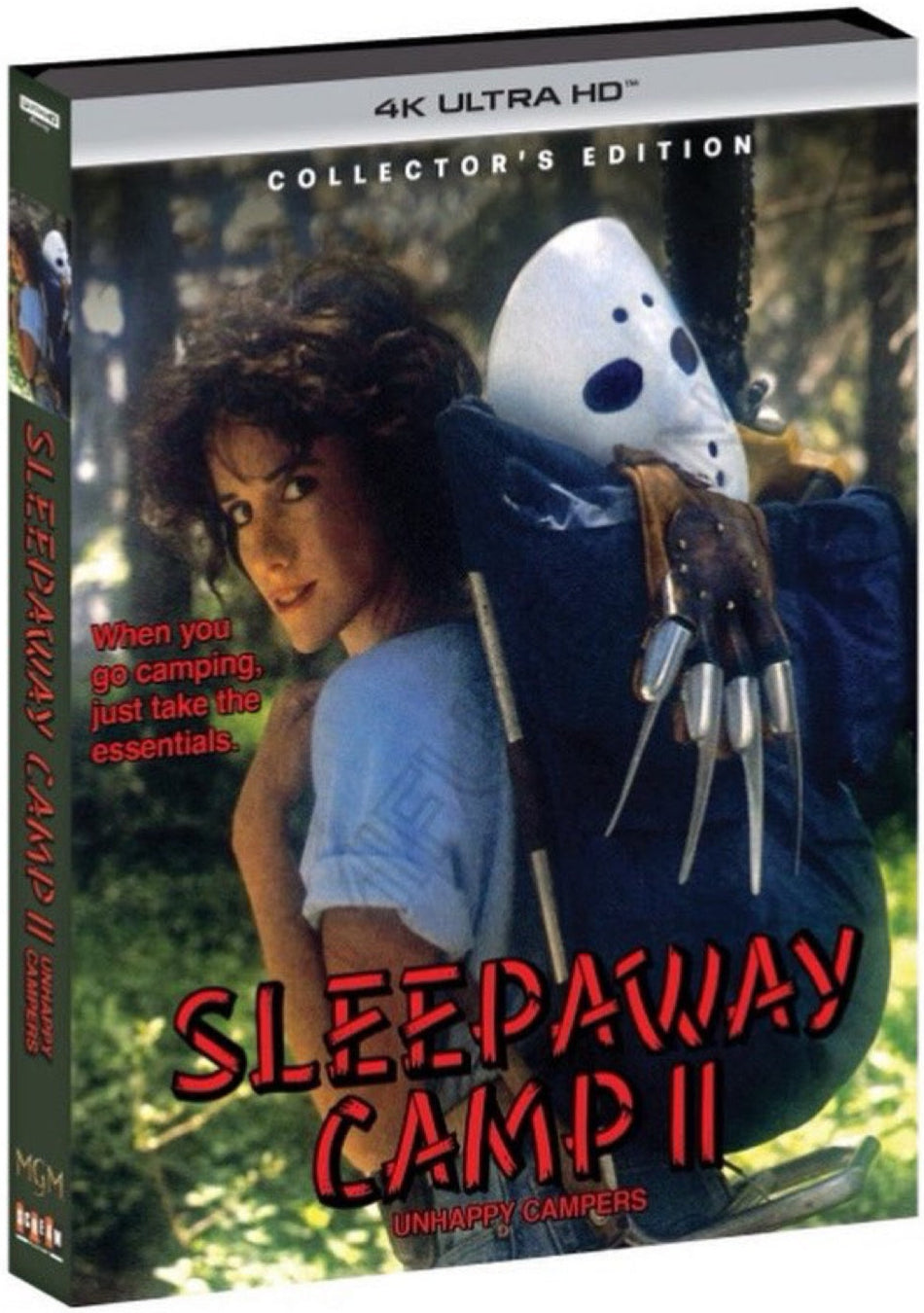 Sleepaway Camp II: Unhappy Campers (1988) LE Slipcover Scream Factory - 4K UHD