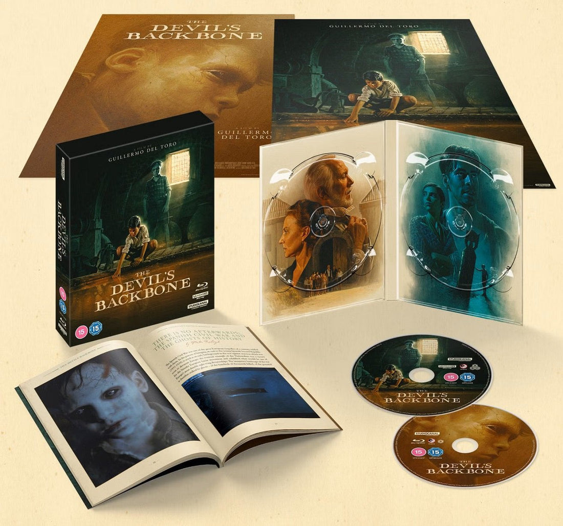 PRE-ORDER The Devil's Backbone (2001) Limited Collector's Edition - 4K UHD / Blu-ray Region B