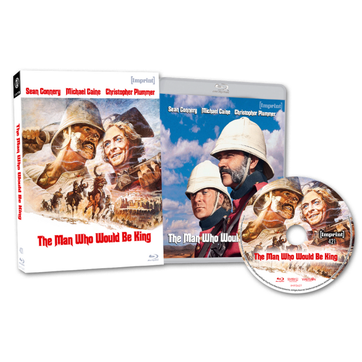 The Man Who Would Be King (1975) LE Slipcase Imprint - Blu-ray Region Free