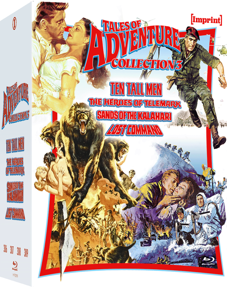 Tales of Adventure: Collection 3 ('51 - '66) Limited Edition 4-Disc Box Set Imprint - Blu-ray Region Free