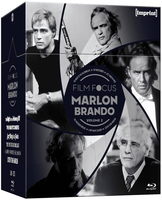 Film Focus: Marlon Brandon Vol. 2 ('69 - '89) Limited Edition Box Set Imprint - Blu-ray Region Free