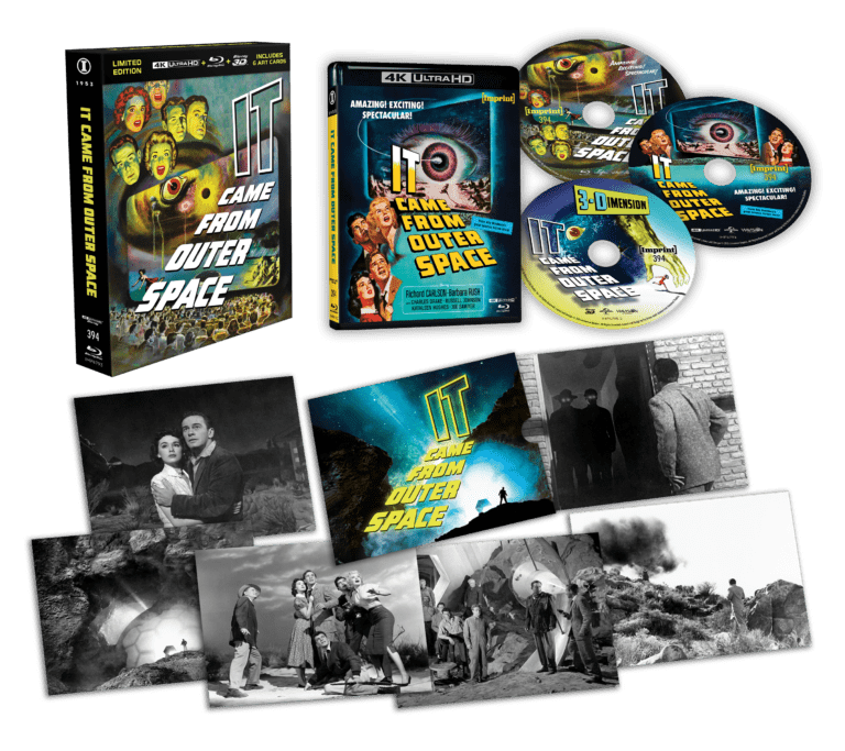 It Came From Outer Space (1953) Limited Edition Lenticular Hardcase Imprint - 4K UHD / Blu-ray / 3D