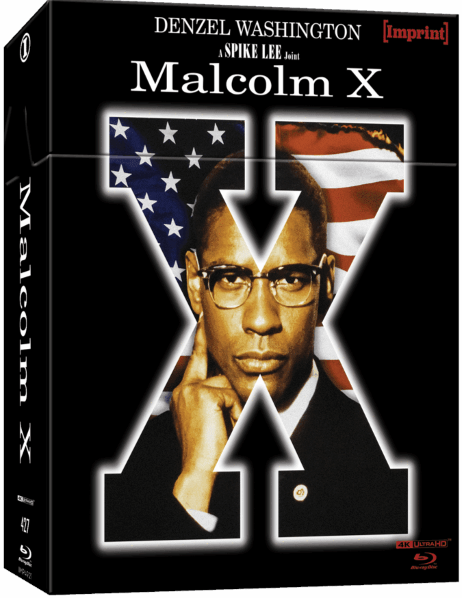 Malcom X (1992) Limited Edition Hardbox Imprint - 4K UHD / Blu-ray Region Free