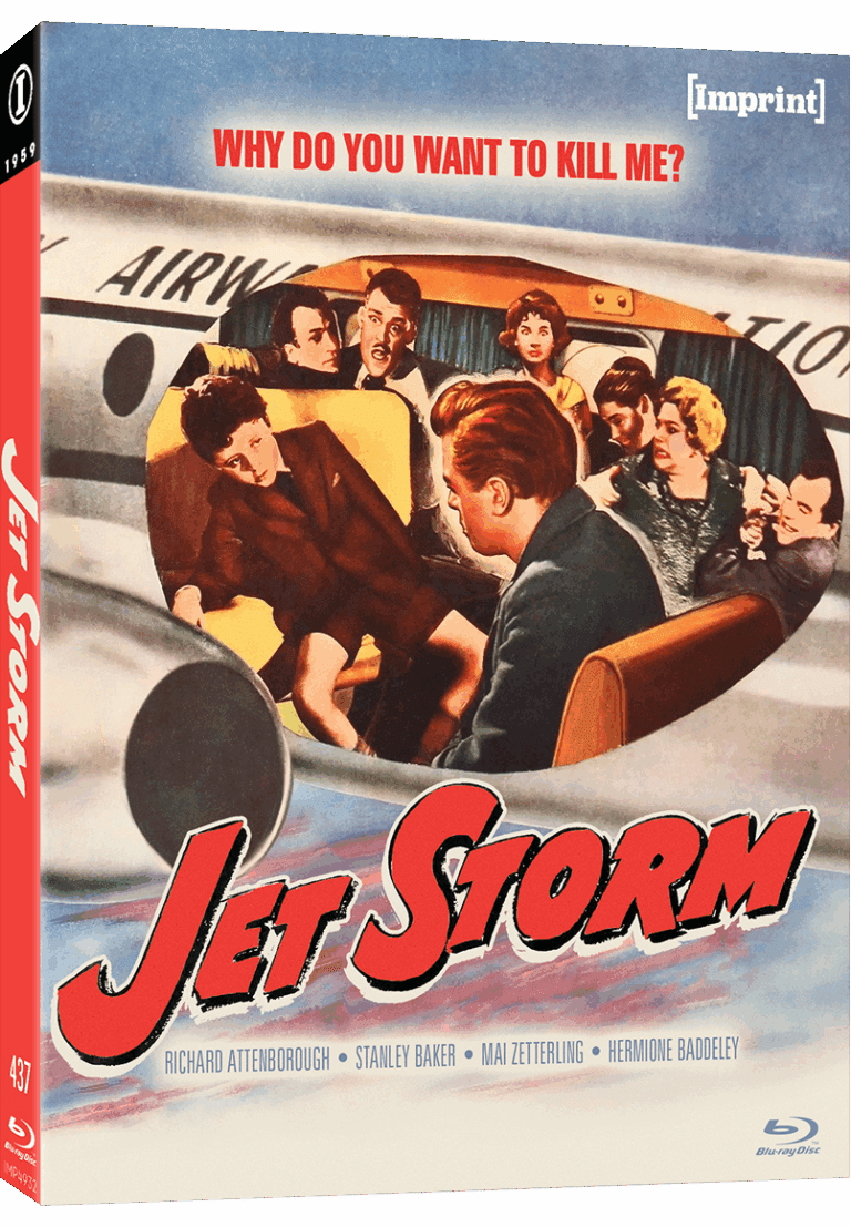 Jet Storm (1959) Limited Edition Slipcase Imprint - Blu-ray Region Free