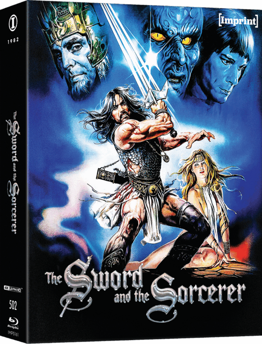 PRE-ORDER The Sword and the Sorcerer (1982) Limited Lenticular Hardbox & Steelbook Imprint - 4K UHD / Blu-ray Region Free