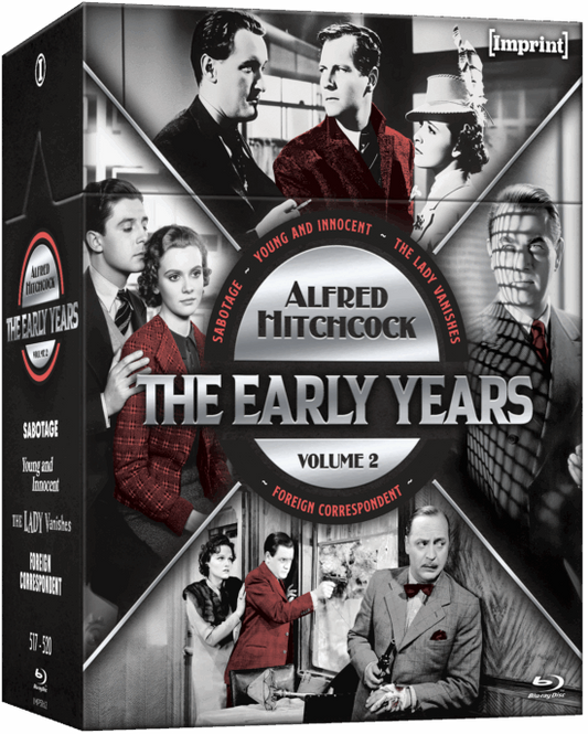 PRE-ORDER Hitchcock: The Early Years – Volume 2 ('36 - '40) Limited Hardbox Imprint - Blu-ray Region Free