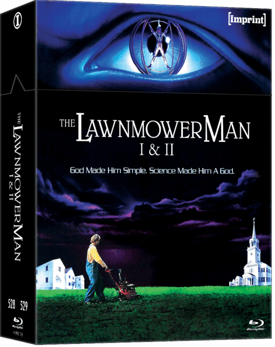 PRE-ORDER The Lawnmower Man I & II - Limited Edition Hardbox Imprint - Blu-ray Region Free