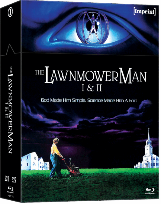 PRE-ORDER The Lawnmower Man I & II - Limited Edition Hardbox Imprint - Blu-ray Region Free