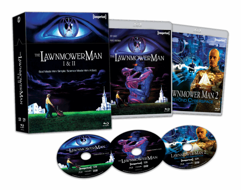 PRE-ORDER The Lawnmower Man I & II - Limited Edition Hardbox Imprint - Blu-ray Region Free