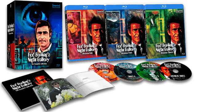 PRE-ORDER Rod Serling’s Night Gallery: The Complete Collection ('70 - '73) LE Box Set Imprint - Blu-ray Region Free