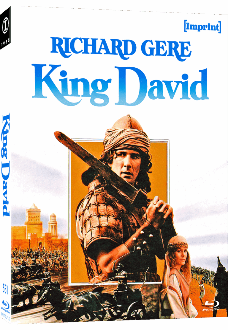 PRE-ORDER King David (1985) LE Slipcase Imprint - Blu-ray Region Free