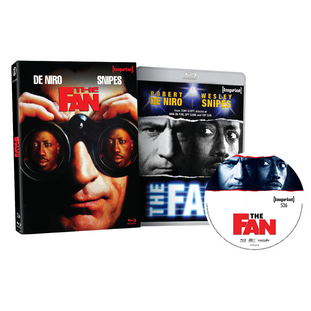 The Fan (1996) Limited Edition Slipcase Imprint - Blu-ray Region Free
