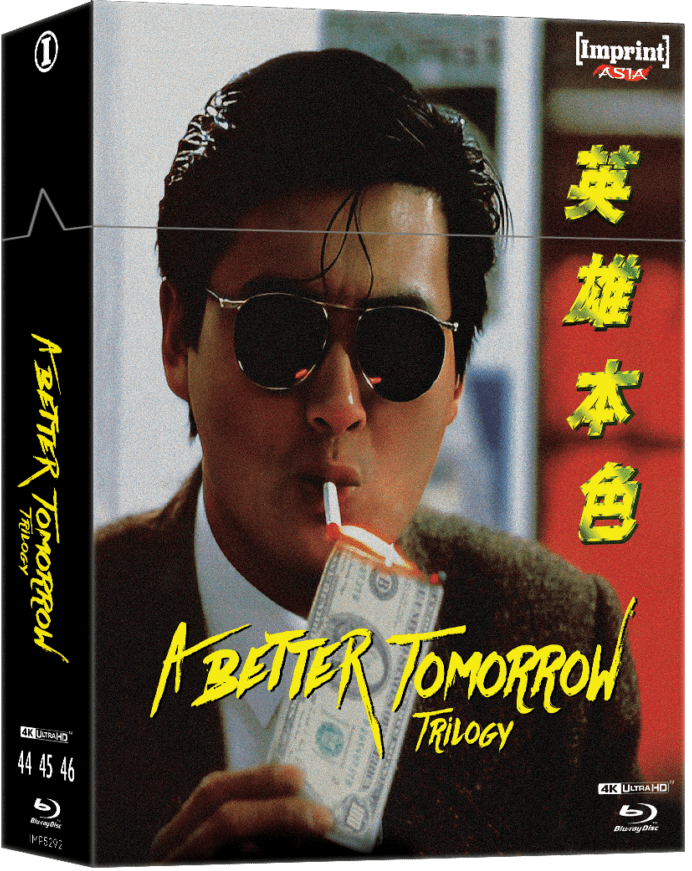 PRE-ORDER A Better Tomorrow Trilogy (Imprint) Limited Edition Steelbook & Hardbox - 4K UHD / Blu-ray Region Free