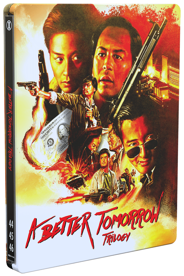 PRE-ORDER A Better Tomorrow Trilogy (Imprint) Limited Edition Steelbook & Hardbox - 4K UHD / Blu-ray Region Free