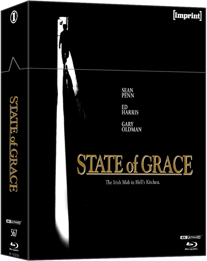 PRE-ORDER State of Grace (1990) Limited Edition Hardbox Imprint - 4K UHD / Blu-ray Region Free