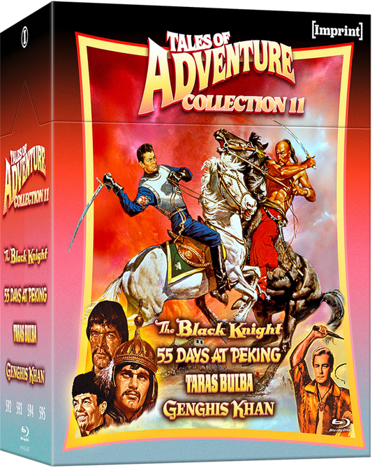 PRE-ORDER Tales of Adventure: Collection 11 (4 Films) Limited Edition Hardbox Imprint - Blu-ray Region Free