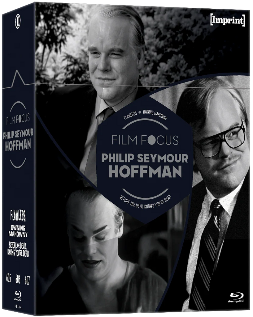 PRE-ORDER Film Focus: Philip Seymour Hoffman (3 Films) Limited Edition Hardbox Imprint - Blu-ray Region Free