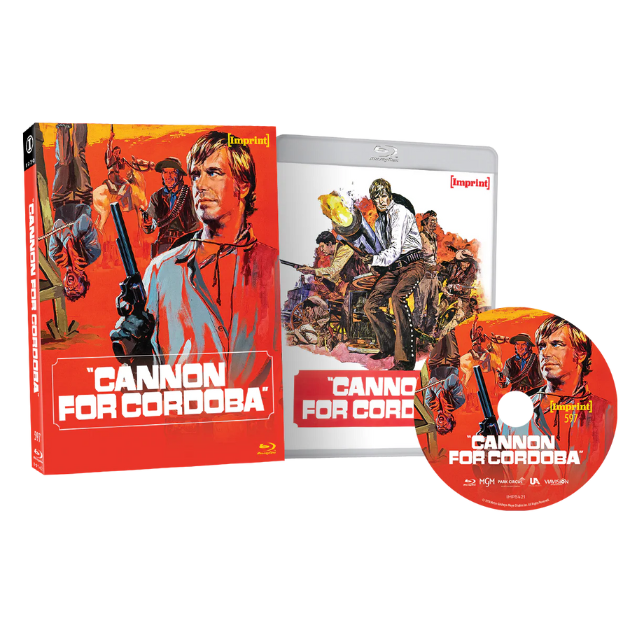 PRE-ORDER Cannon For Cordoba (1970) LE Slipcase Imprint - Blu-ray Region Free