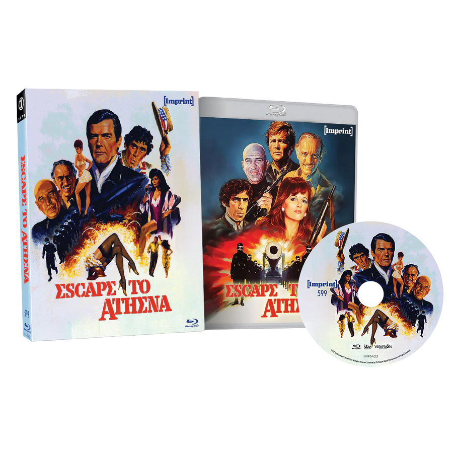 PRE-ORDER Escape to Athena (1979) LE Slipcase Imprint - Blu-ray Region Free
