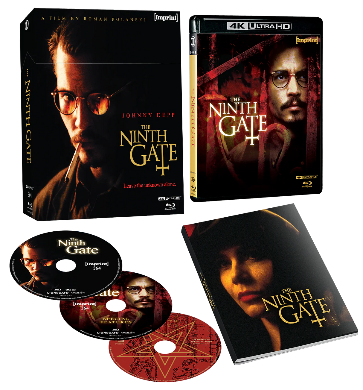 PRE-ORDER The Ninth Gate (1999) Limited Edition Hardbox Imprint - Blu-ray Region Free